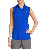 Columbia Women's Tamiami Collar Neck Sleeveless Button Front Shirt