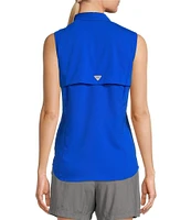 Columbia Women's Tamiami Collar Neck Sleeveless Button Front Shirt
