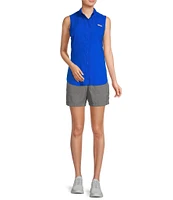 Columbia Women's Tamiami Collar Neck Sleeveless Button Front Shirt