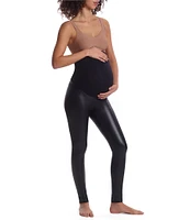 Commando Faux Leather Maternity Legging