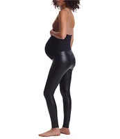 Commando Faux Leather Maternity Legging