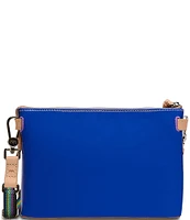 Consuela Mango Midtown Blue Bright Floral Detailed Crossbody Bag