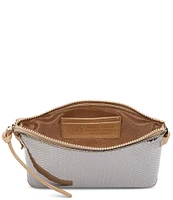 Consuela Metallic Textured Exterior Kyle Midtown Crossbody Bag