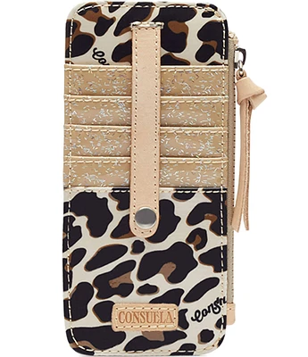 Consuela Mona Animal Print Card Organizer