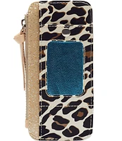 Consuela Mona Animal Print Card Organizer