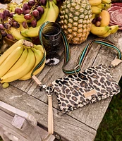 Consuela Mona Leopard Uptown Crossbody Bag