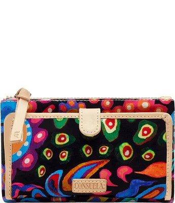 Consuela Sophie Abstract Slim Wallet