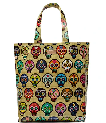 Consuela Sugar Skull Print Basic Tote Bag