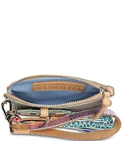 Consuela Thunderbird Metallic Textured Combi Wristlet