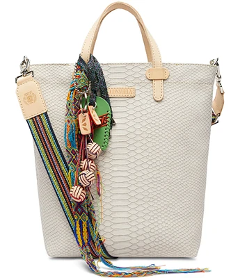 Consuela Thunderbird Embossed Snake Print Essential Tote Bag