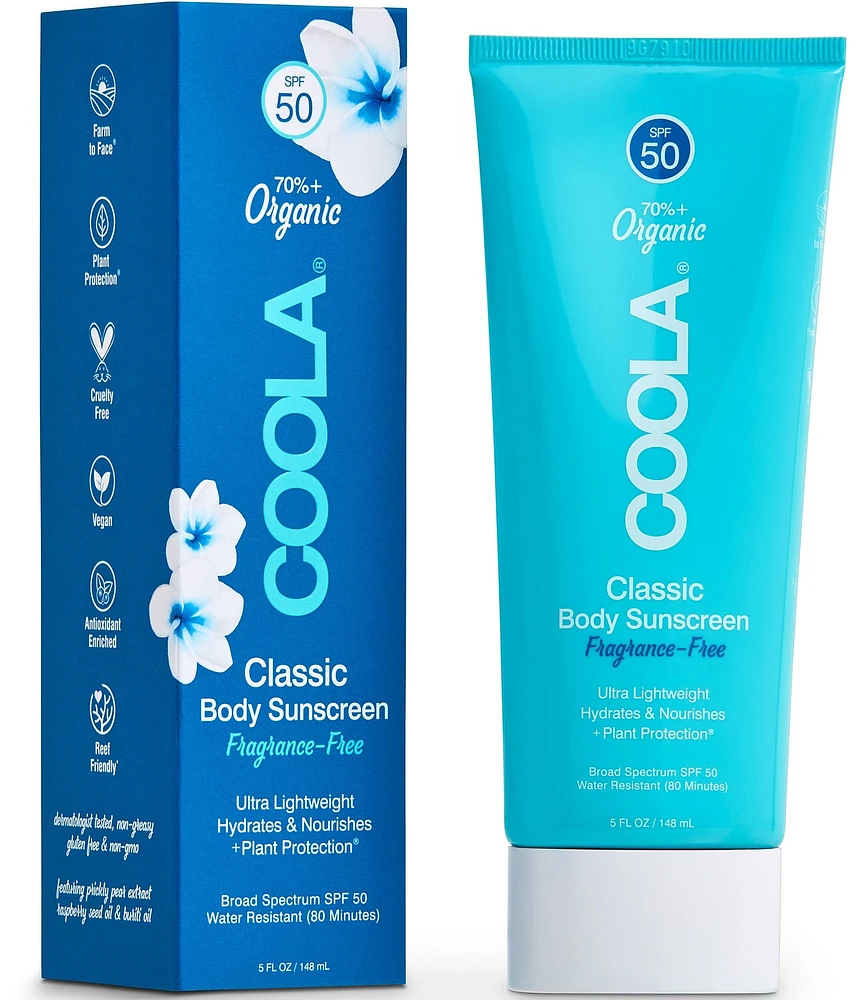 Coola Classic Body SPF50 - Fragrance-Free