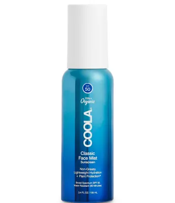 Coola Classic Face Organic Sunscreen Mist SPF 50