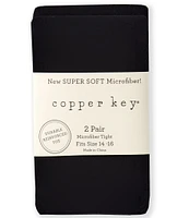 Copper Key Little/Big Girls 2-14 Microfiber Tights