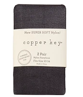 Copper Key Little/Big Girls 2-16 2-Pack Sheer Tights