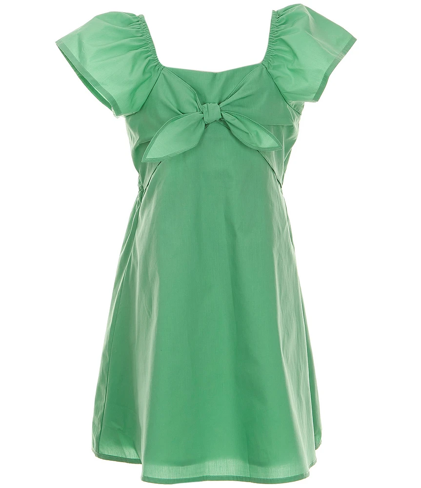 Copper Key Big Girl 7-16 Bow Front Dress