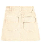 Copper Key Big Girls 7-16 Denim Cargo Skirt