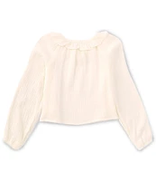 Copper Key Big Girls 7-16 Collared Blouse