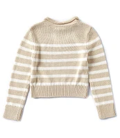 Copper Key Big Girl 7-16 Roll Neck Sweater