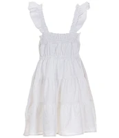 Copper Key Big Girl 7-16 Ruffle Strap Dress