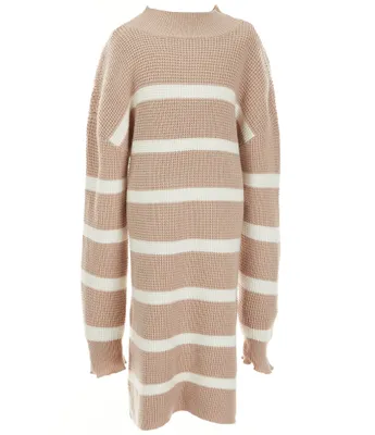 Copper Key Big Girls 7-16 Striped Sweater Dress