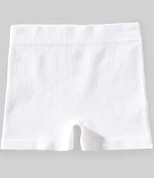 GB Girls Big Girls 7-16 Ribbed Bike Shorts