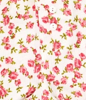 Copper Key Big Girls 7-16 Ditsy Floral Pointelle Shorts