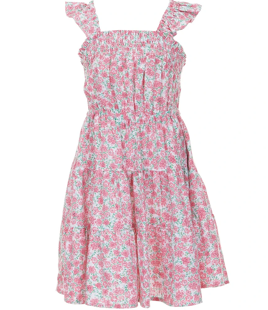 Copper Key Big Girls 7-16 Ditsy Floral Printed Dress