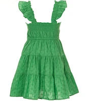 Copper Key Big Girls 7-16 Eyelet Dress