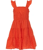Copper Key Big Girls 7-16 Eyelet Dress