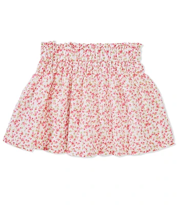 Copper Key Big Girls 7-16 Floral Print Eyelet Skirt