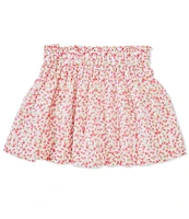 Copper Key Big Girls Floral Print Eyelet Skirt