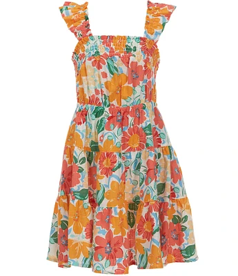 Copper Key Big Girls 7-16 Floral Printed Dress