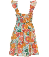 Copper Key Big Girls 7-16 Floral Printed Dress