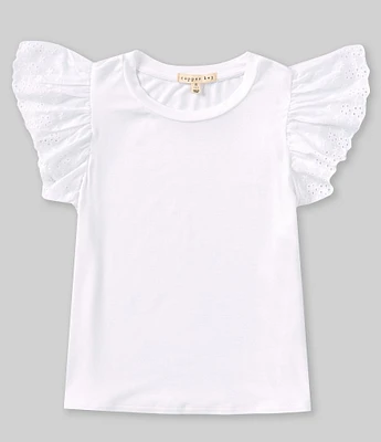 Copper Key Big Girls 7-16 Flutter Sleeve T-Shirt