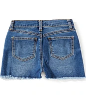 Copper Key Big Girls 7-16 Fringe Edge High Rise Cut Off Shorts