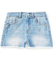 Copper Key Big Girls 7-16 Fringe Edge High Rise Cut Off Shorts