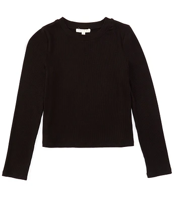 Copper Key Big Girls Long Sleeve T-Shirt