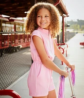 Copper Key Big Girls 7-16 Lounge Life Sleeveless Romper