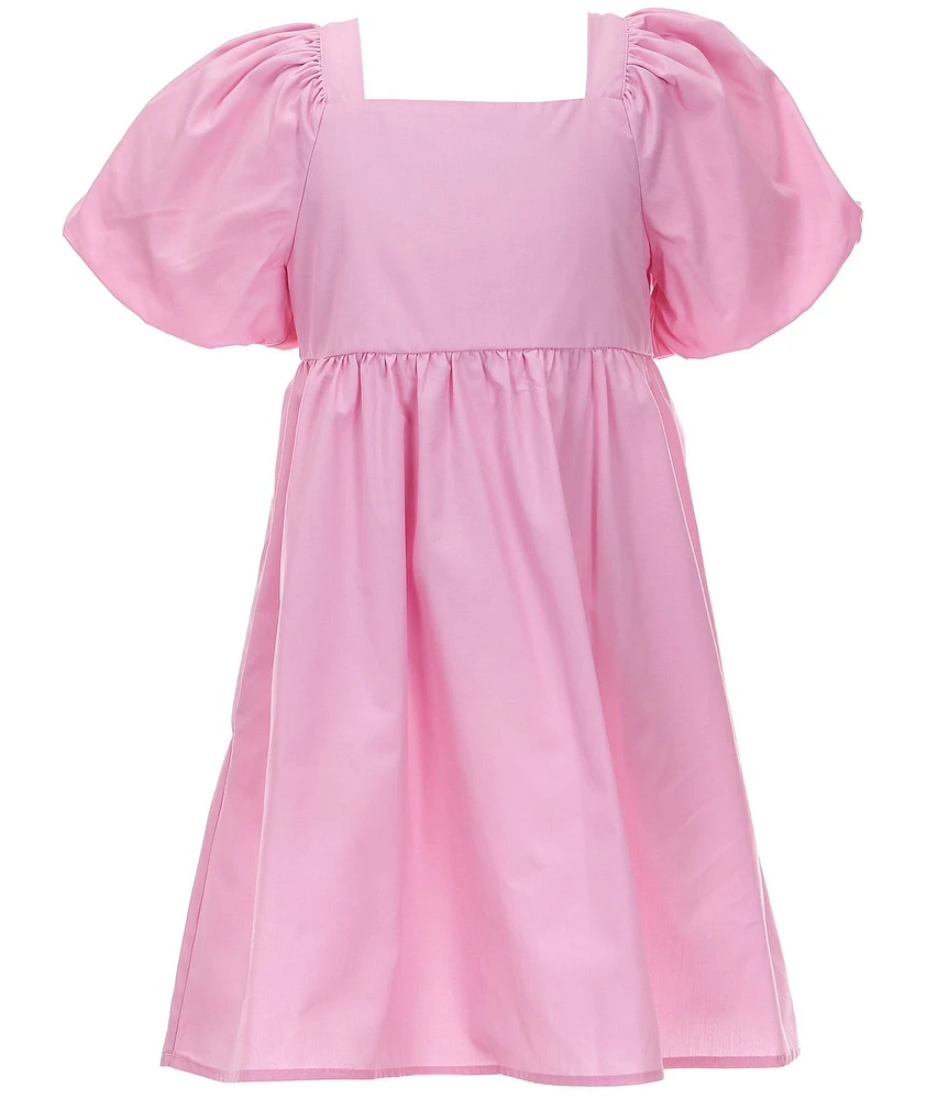 Copper Key Big Girls 7-16 Margo Puff Sleeve Dress
