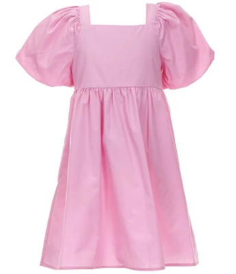 Copper Key Big Girls 7-16 Margo Puff Sleeve Dress