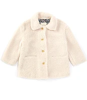 Copper Key Big Girls 7-16 Pretty And Plush Teddy Fleece Coat