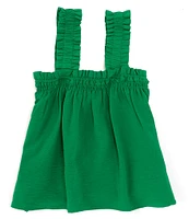 Copper Key Big Girls 7-16 Ruffle Strap Tank Top