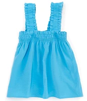 Copper Key Big Girls 7-16 Ruffle Strap Tank Top