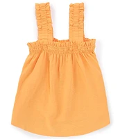 Copper Key Big Girls 7-16 Ruffle Strap Tank Top