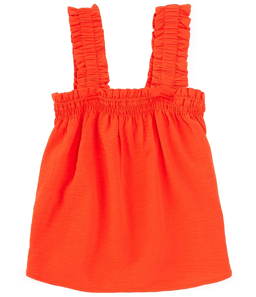 Copper Key Big Girls 7-16 Ruffle Strap Tank Top