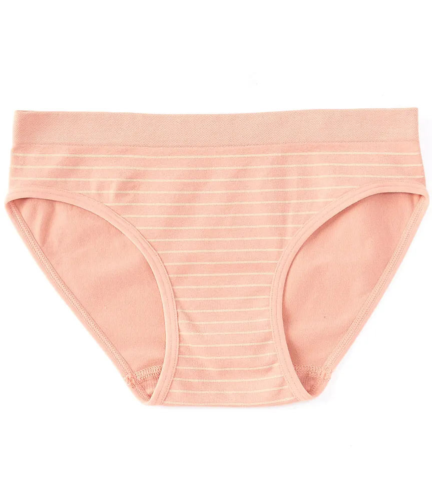 Copper Key Big Girls 7-16 Striped Seamfree Bikini Panties