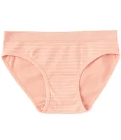 Copper Key Big Girls 7-16 Striped Seamfree Bikini Panties