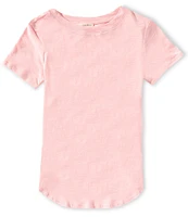 Copper Key Big Girls 7-16 Short Sleeve Cotton T-Shirt
