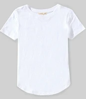 Copper Key Big Girls 7-16 Short Sleeve Cotton T-Shirt