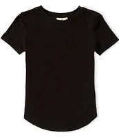 Copper Key Big Girls 7-16 Short Sleeve Cotton T-Shirt
